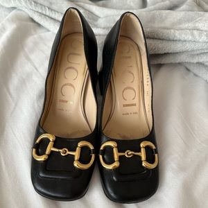 Gucci Mid-heel pump with Horsebit